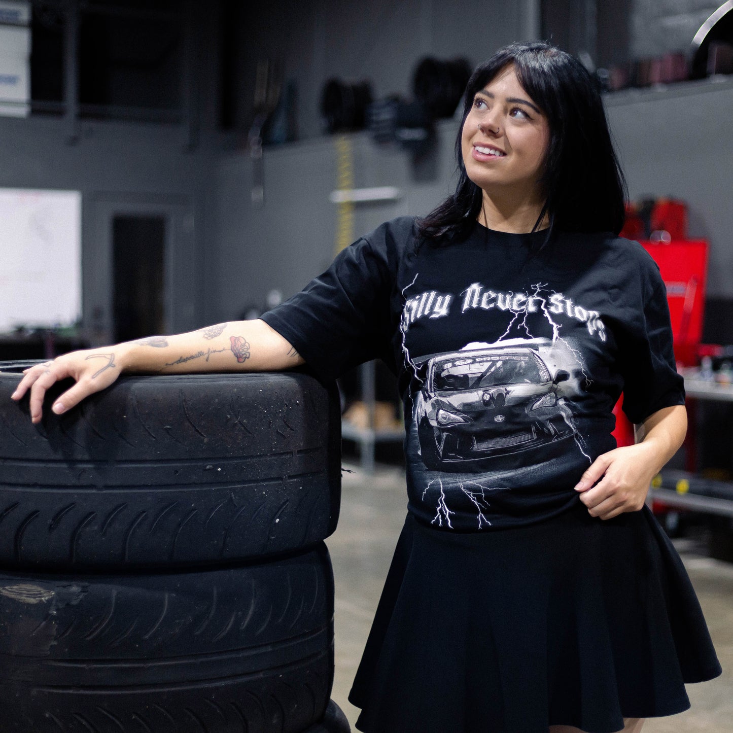 Silly Never Stops Tee